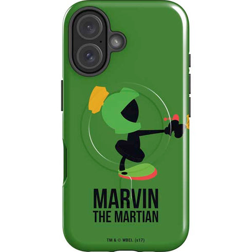 Looney Tunes Marvin the Martian Identity iPhone 16 Plus Magsafe Impact Case